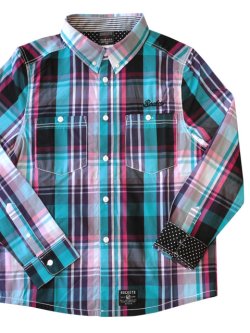 画像1: 新DOT＆CHECK SHIRTS