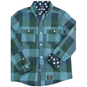 画像: DOT＆BLOCK CHECK SHIRTS