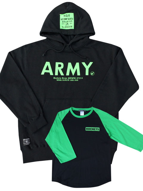 画像: ARMY PULL PARKA＆7分TEE SET