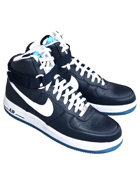 画像: NIKE AIR FORCE1 HI PREMIUM LE FUTURA NAVY