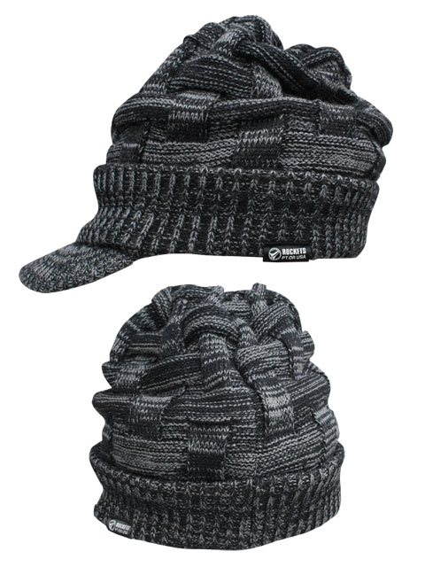 画像1: BLOCK KNITCAP