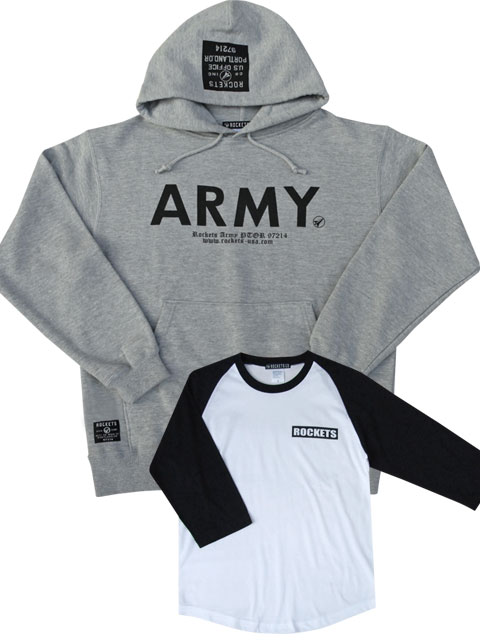 画像: ARMY PULL PARKA＆7分TEE SET