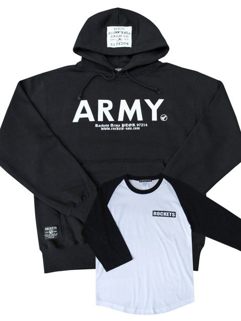 画像: ARMY PULL PARKA＆7分TEE SET