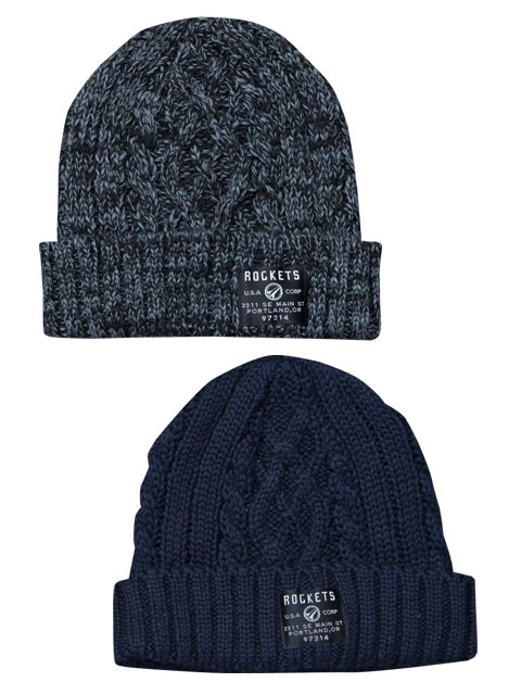 画像: リブ＆ケーブル KNITCAP