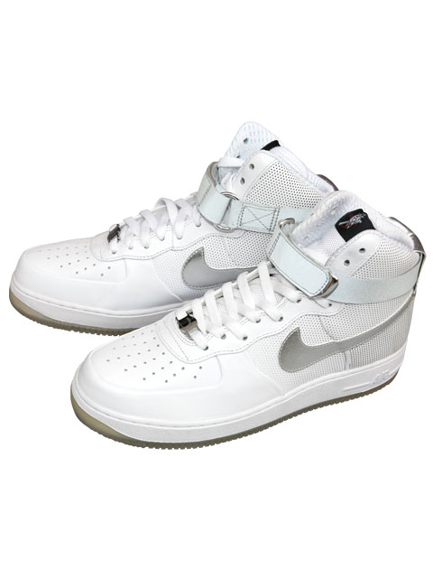 画像1: NIKE AIR FORCE1 HI PREMIUM LE FUTURA WHITE